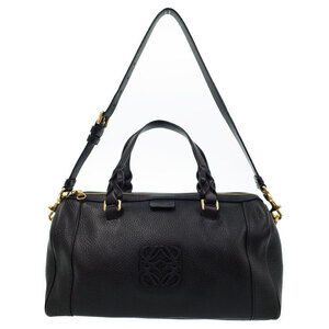 Loewe Fusta Leather Shoulder Bag